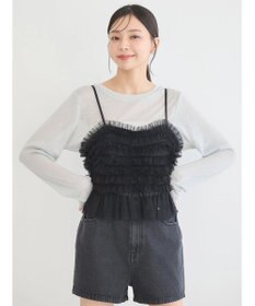 earth music&ecology チュールビスチェ