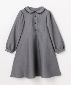 組曲 KIDS 【110-140㎝】 クラシカルグレーワンピース