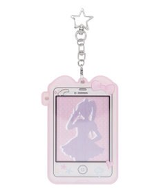 WEGO 【痛バ＆推し活グッズ】あにまるphoneカードホルダーキーホルダー