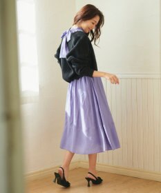 Feroux 【洗える】パール付き カーディガン