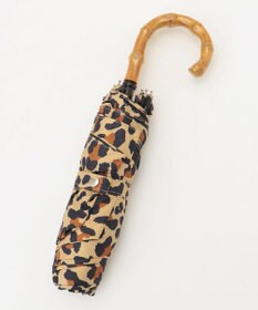 ANY 【晴雨兼用/UVケア】バンブーハンドル折りたたみ傘