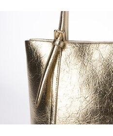 UNBILLION カシュカシュ cachecache / クラッシュメタリック2wayミニトート