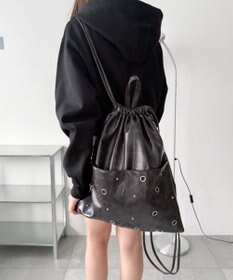 WEGO ハトメデザインナップサック