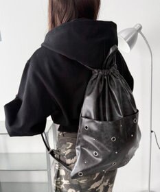 WEGO ハトメデザインナップサック