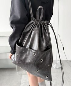 WEGO ハトメデザインナップサック