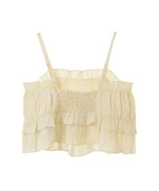 Green Parks シャーリングキャミビスチェ