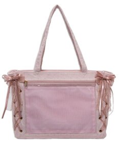 WEGO 【痛バ＆推し活グッズ】ドレッシーレースアップ痛バッグS