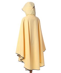 MOONBAT POLO RALPH LAURENRL パイピングレインポンチョ 無地 75デニール 収納袋付き