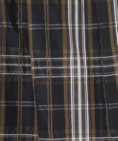 J.PRESS LADIES S ハイマルチタフタ チェック フレアスカート