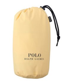 MOONBAT POLO RALPH LAURENRL パイピングレインポンチョ 無地 75デニール 収納袋付き