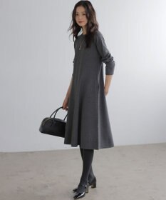 組曲 L シックフレアニットワンピース