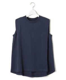 J.PRESS YORK STREET 【WOMEN】タックノースリーブ プルオーバー