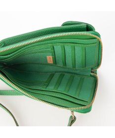 UNBILLION ペルケ perche / 牛革シュリンクタイプモバイルウォレットショルダー　旧8660