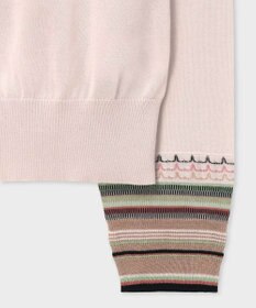 Paul Smith デザイン ステッチ Vネック カーディガン