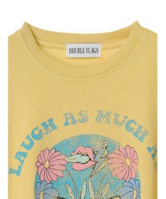 Green Parks ・Ｄｏｕｂｌｅ　Ｆｌａｇｓウ゛ィンテージライクプリントＴ