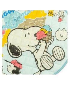 PET PARADISE スヌーピー 冷感柔らか マット 《アイス柄》 丸型 Ｓ