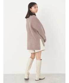 earth music&ecology フワフワＭＩＸヤーンチュニック