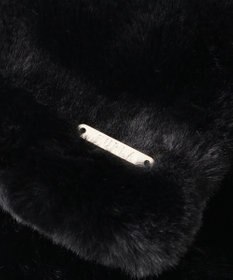 MOONBAT FURLA フェイクファーティアードマフラー