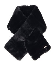 MOONBAT FURLA フェイクファーティアードマフラー