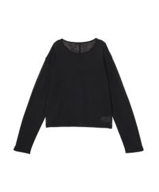 earth music&ecology シアーワッフルプルオーバー