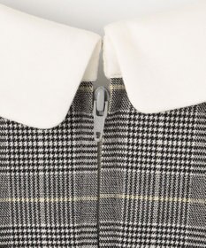 組曲 KIDS 【110-140cm】グレンチェック ワンピース