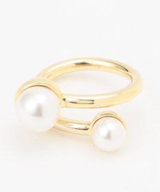 J.PRESS LADIES 【WEB限定】 2WAY パール スカーフ リング