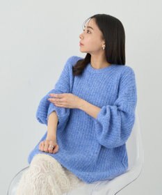 earth music&ecology ふわふわＭＩＸヤーンチュニック