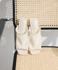 Green Parks ストレッチメッシュミュールサンダル