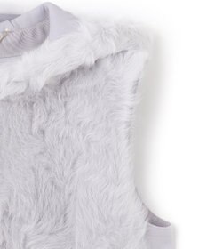 BEIGE， CLAWLEY / ファー ジレ