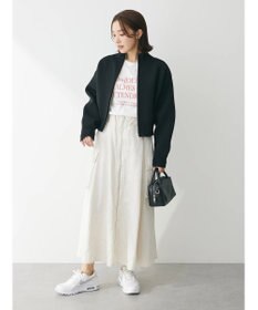 Green Parks ・ＥＬＥＮＣＡＲＥ　ＤＵＥ　ハイネックＺＩＰカーディガン