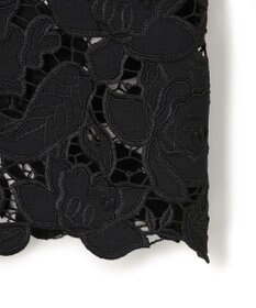 BEIGE， CITRINE / エンブロイダリーレースノースリーブブラウス