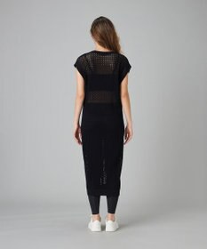 Chacott Chacott BALANCE【ノーソイングニット】メッシュニットワンピース