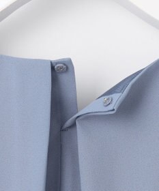 J.PRESS LADIES ストレッチジョーゼット Vネック カットソー