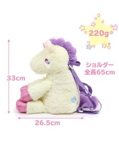 Mother garden マザーガーデン ユニコーン ぬいぐるみ リュック 《クリーム/ピンク》