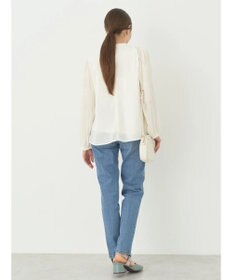 earth music&ecology マジョリカプリーツブラウス