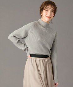 ANY 【洗濯機可】ウォームニットリブタートルネック