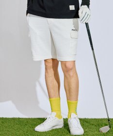 PW CIRCULUS 【GOLF OUT掲載アイテム】【MEN】ワッフルカーゴショーツ ゴルフ