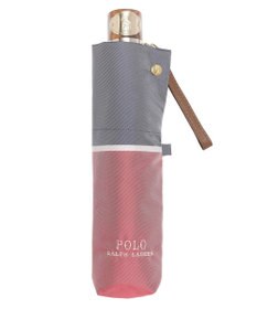 MOONBAT POLO RALPH LAUREN(ポロ ラルフローレン) 折りたたみ傘 ロゴ刺繍 バイカラー