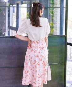 Tiaclasse 花柄プリントスカート