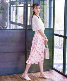 Tiaclasse 花柄プリントスカート