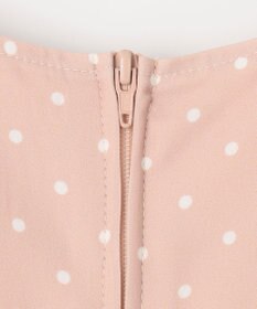 組曲 KIDS 【150-170㎝】ドットシフォン ワンピース