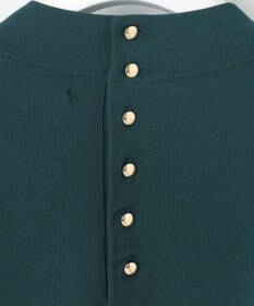 J.PRESS LADIES L 【洗える】レーヨンエリートストレッチ ギャザースリーブ ニット