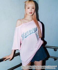 WEGO 別注MLBオフショルビッグT