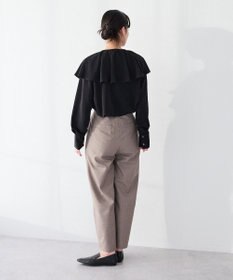 CRAFT STANDARD BOUTIQUE ＜セレモニー＞フロントタックカーブパンツ