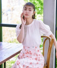 Tiaclasse 花柄プリントスカート
