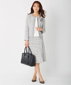 J.PRESS LADIES ファンシーツイード スカート