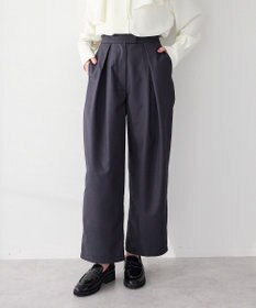 CRAFT STANDARD BOUTIQUE ＜セレモニー＞フロントタックカーブパンツ