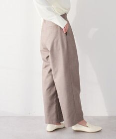 CRAFT STANDARD BOUTIQUE ＜セレモニー＞フロントタックカーブパンツ