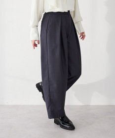 CRAFT STANDARD BOUTIQUE ＜セレモニー＞フロントタックカーブパンツ