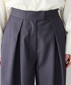 CRAFT STANDARD BOUTIQUE ＜セレモニー＞フロントタックカーブパンツ